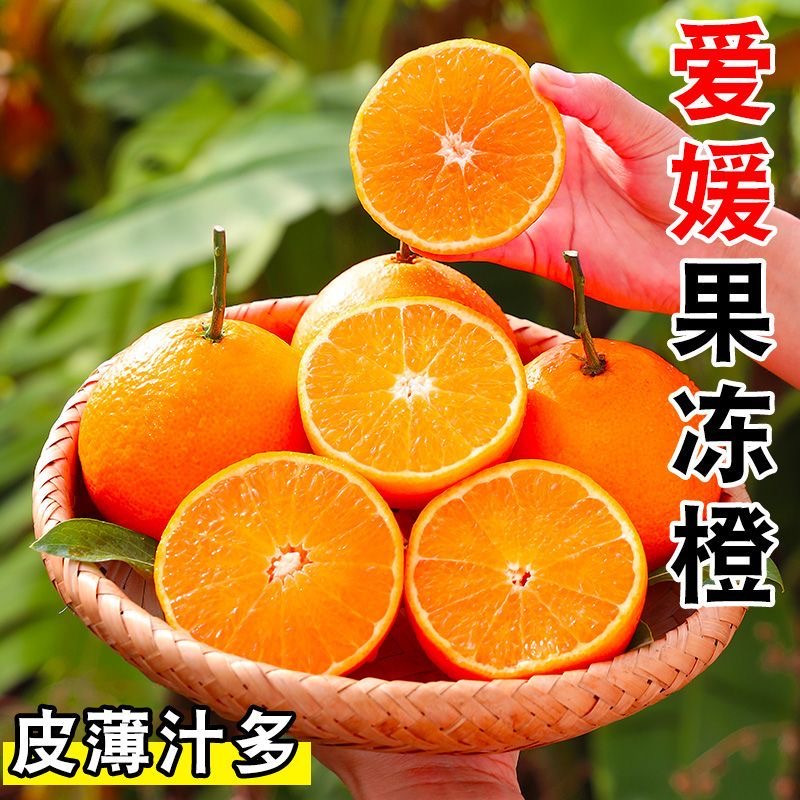 【现摘速发】四川爱媛38号果冻橙应季新鲜水果皮薄肉厚酸甜爆汁GM