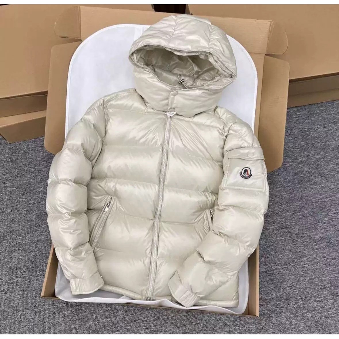 【香港BHAK&官方正品】加厚羽绒服男士短款2025年冬季新款亮面保暖