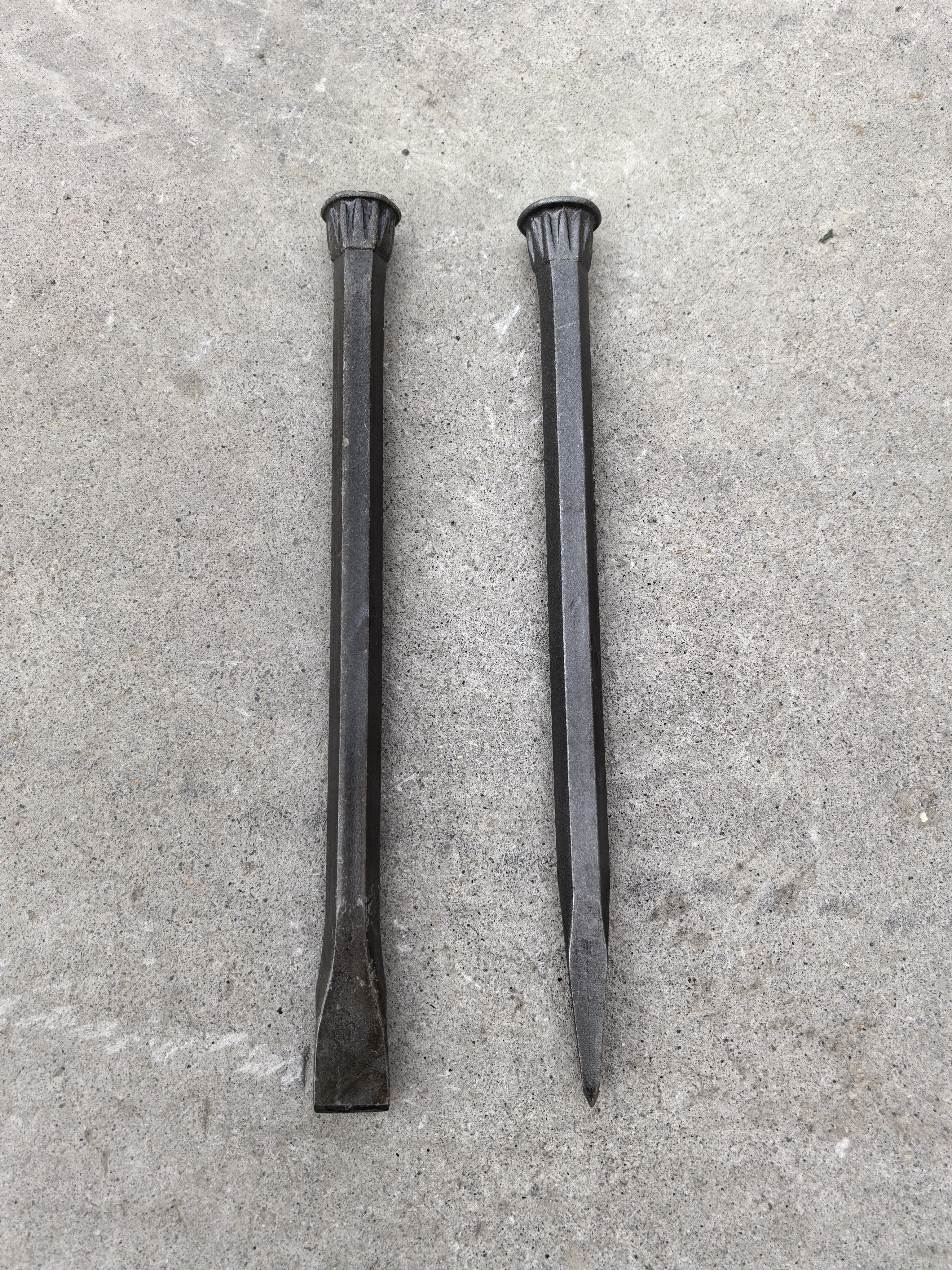 【买一送一】水泥凿子扁头凿样冲冲子石匠锤子石工凿钎子