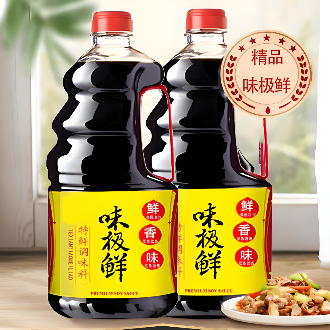 味极鲜生抽酱油家用调料凉拌炒菜烹饪调味酱汁大桶商用炒菜凉拌菜