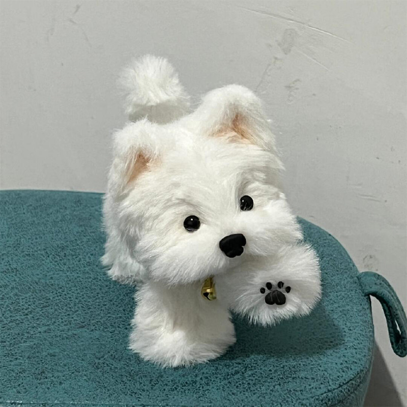 可爱西高地扭扭棒小狗手工diy材料包实用桌摆生日毕业礼物送女生