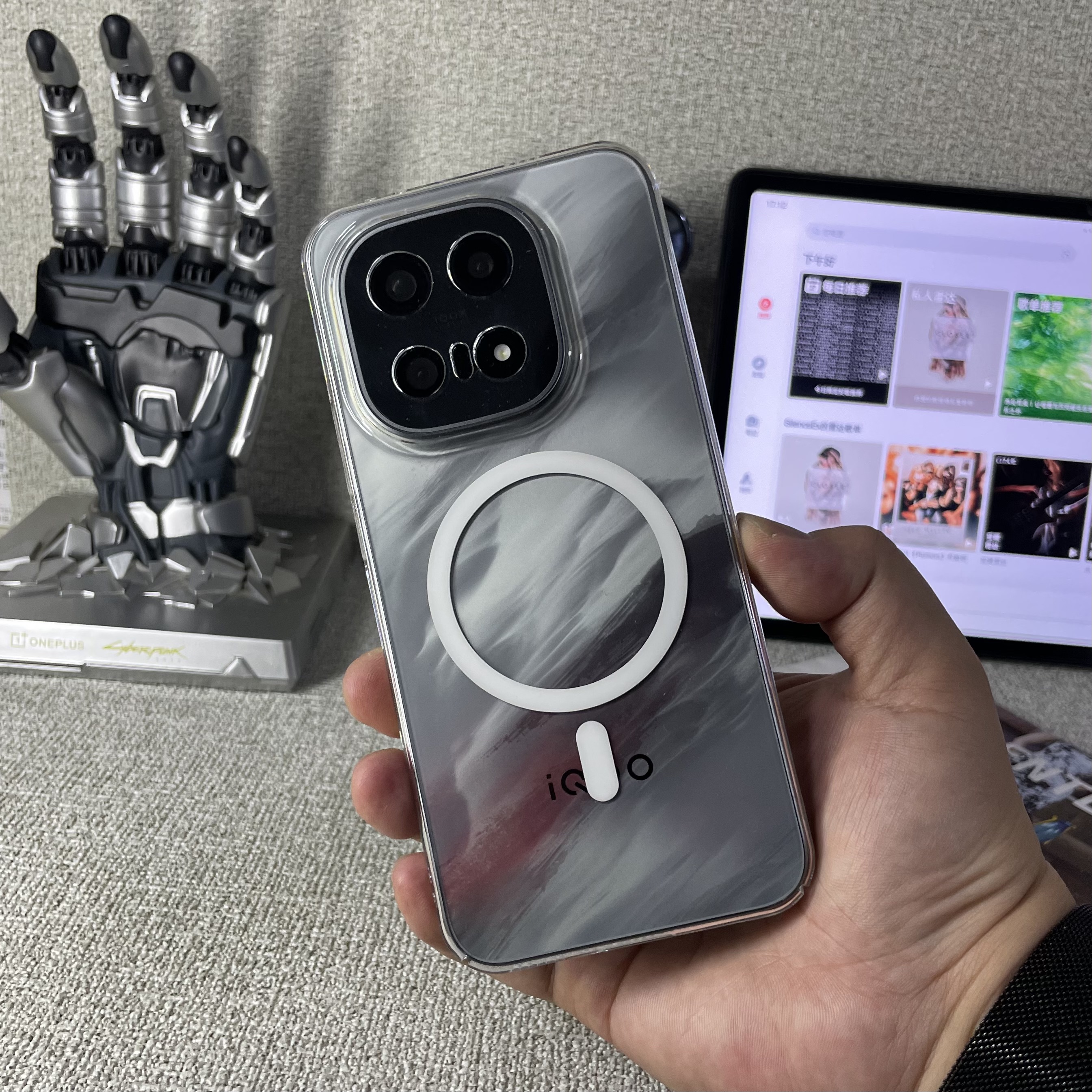 超薄高透适用iQOO15手机壳磁吸透明V2505A硬壳爱酷15保护套新款iq