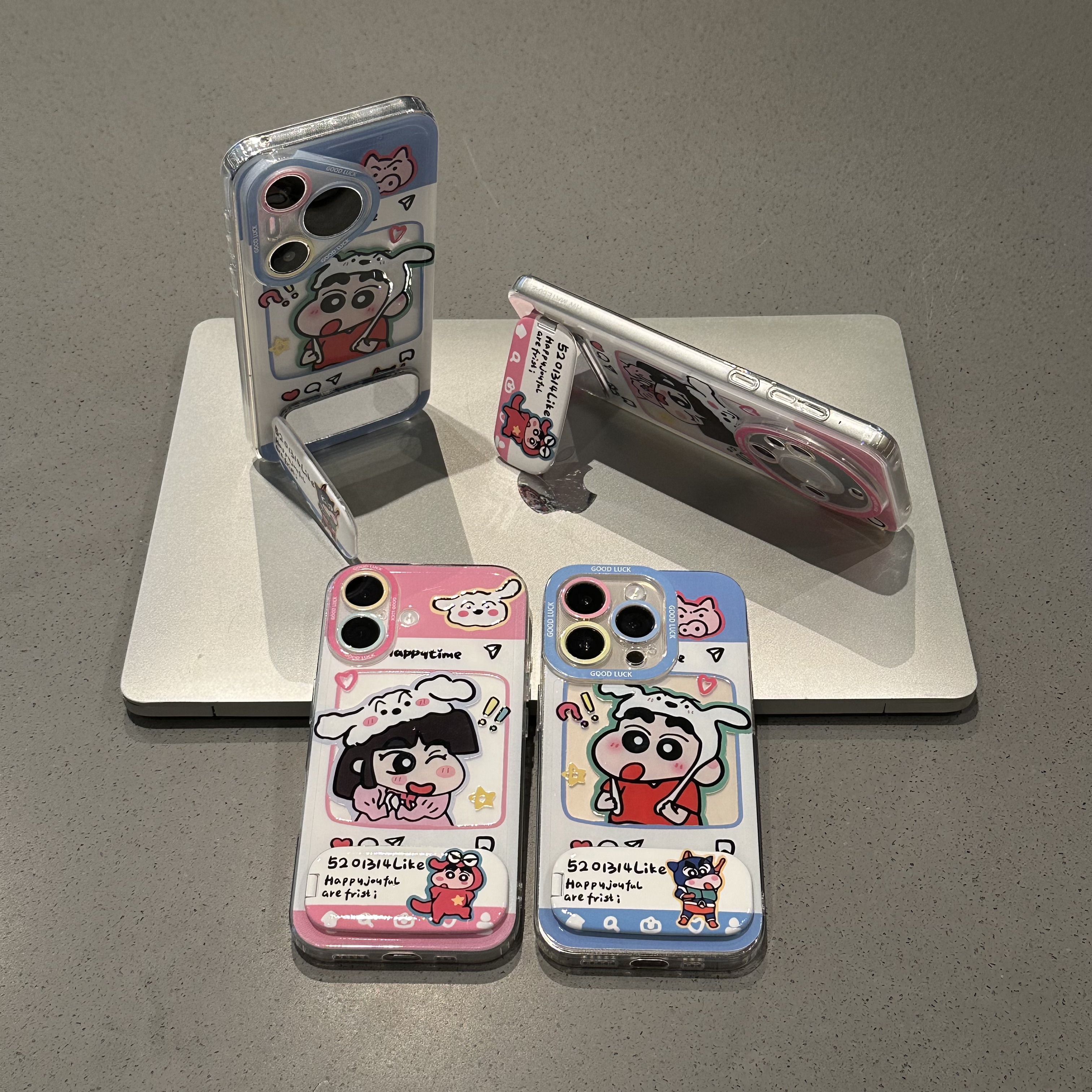 欧克里里小新小葵支架适用苹果16手机壳天使眼华为VIVO小米15oppo