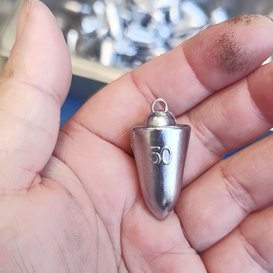 东风升级款导弹坨甲鱼枪铅坠，合金硬铅