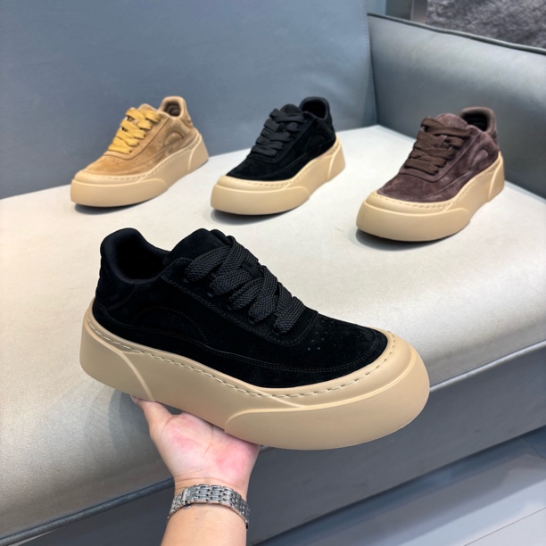 【皮鞋尺码】MS 秋季新款 轻奢风格 时尚休闲鞋 翻毛皮拼接