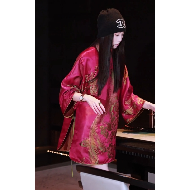 新中式国风女装知性风上衣2025早秋新款老钱风松弛感改良唐装衬衫
