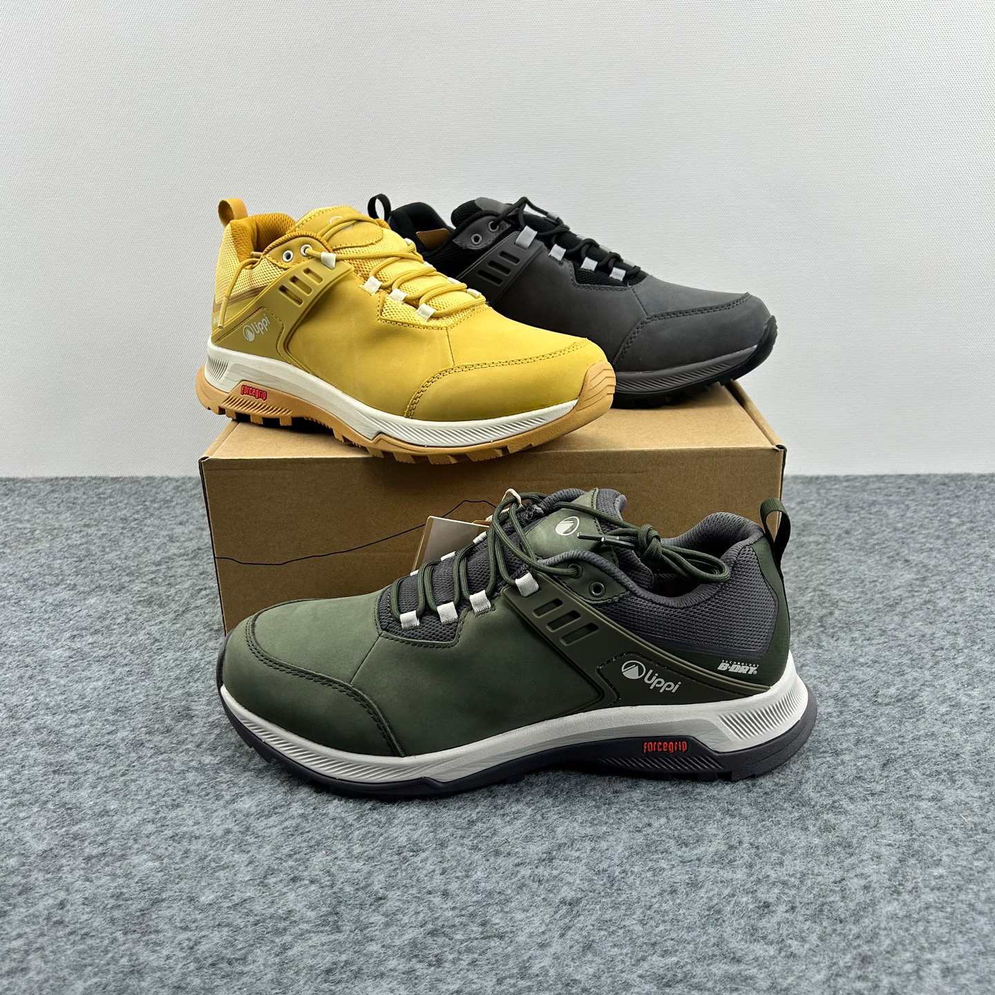 外贸单防水低帮秋冬户外徒步鞋头层磨砂牛皮防滑舒适旅游登山鞋