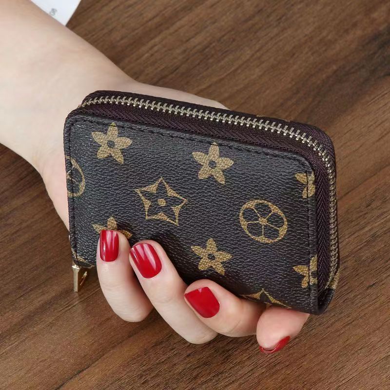 防磁卡包女大容量多卡位证件位精致小巧驾驶证名片卡银行卡套包