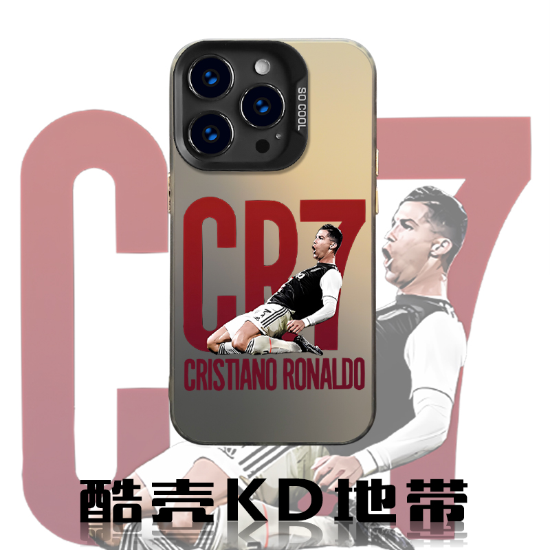 C罗-时尚足球CYH创意爆款适用苹果华为OPPO小米VIVO防摔手机壳