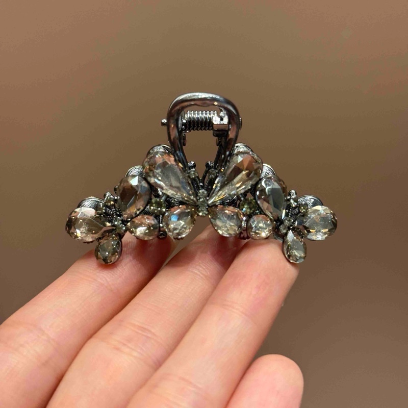 【小魏总珠宝】三只蝴蝶爆闪抓夹-5cm