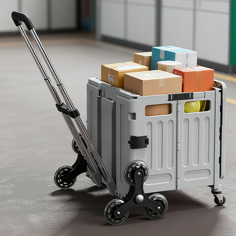 折叠购物车买菜手拉车大容量拉杆车便携家用老人爬楼梯取快递神器