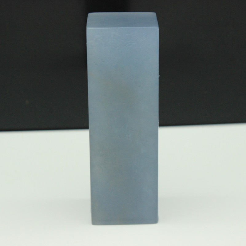 纯净西峡蓝 27-27-84毫米  天然印石原石摆件石篆刻雕刻d7-7