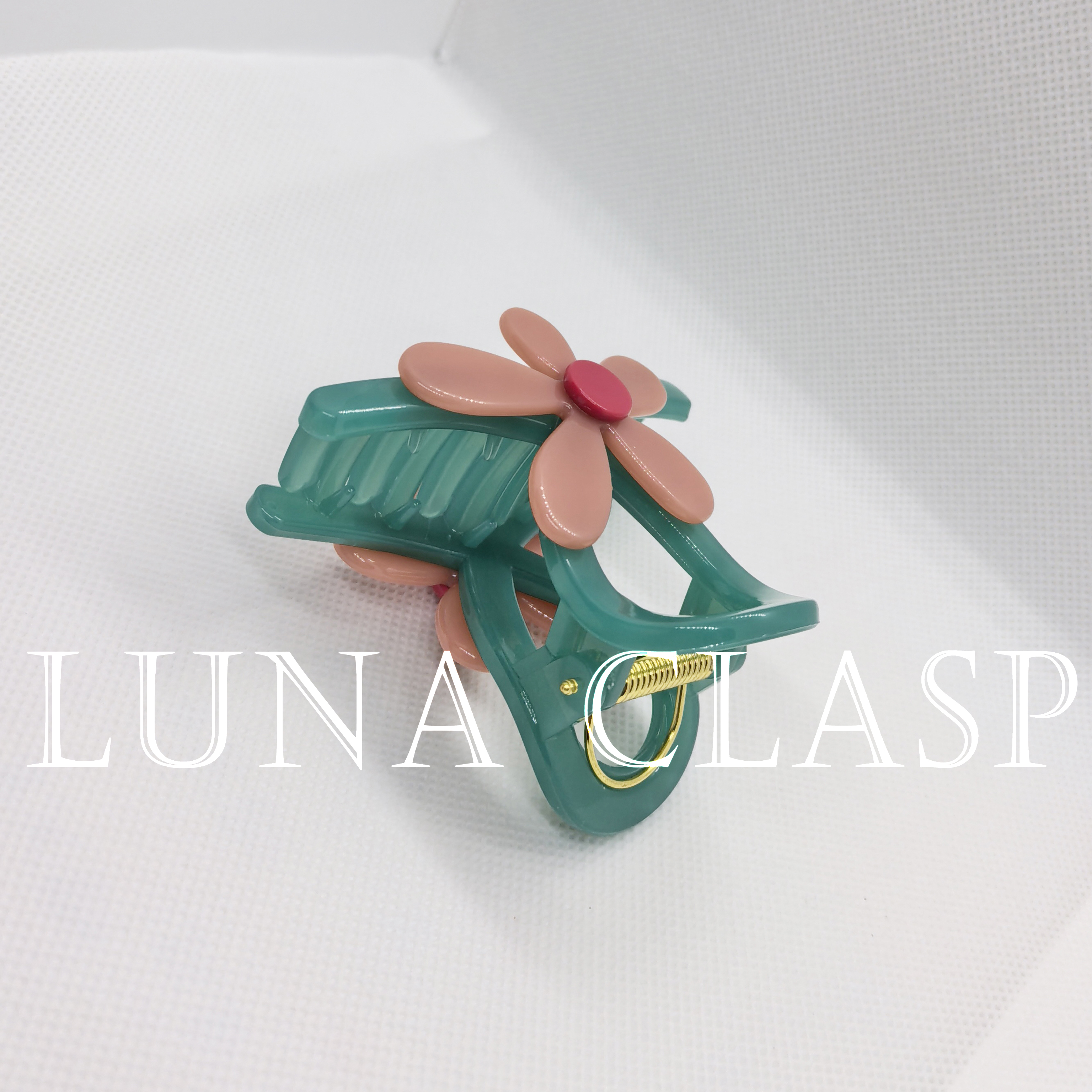 【LUNA上新】森系头饰少女风发卡极简风可爱发夹日韩太阳花鲨鱼夹