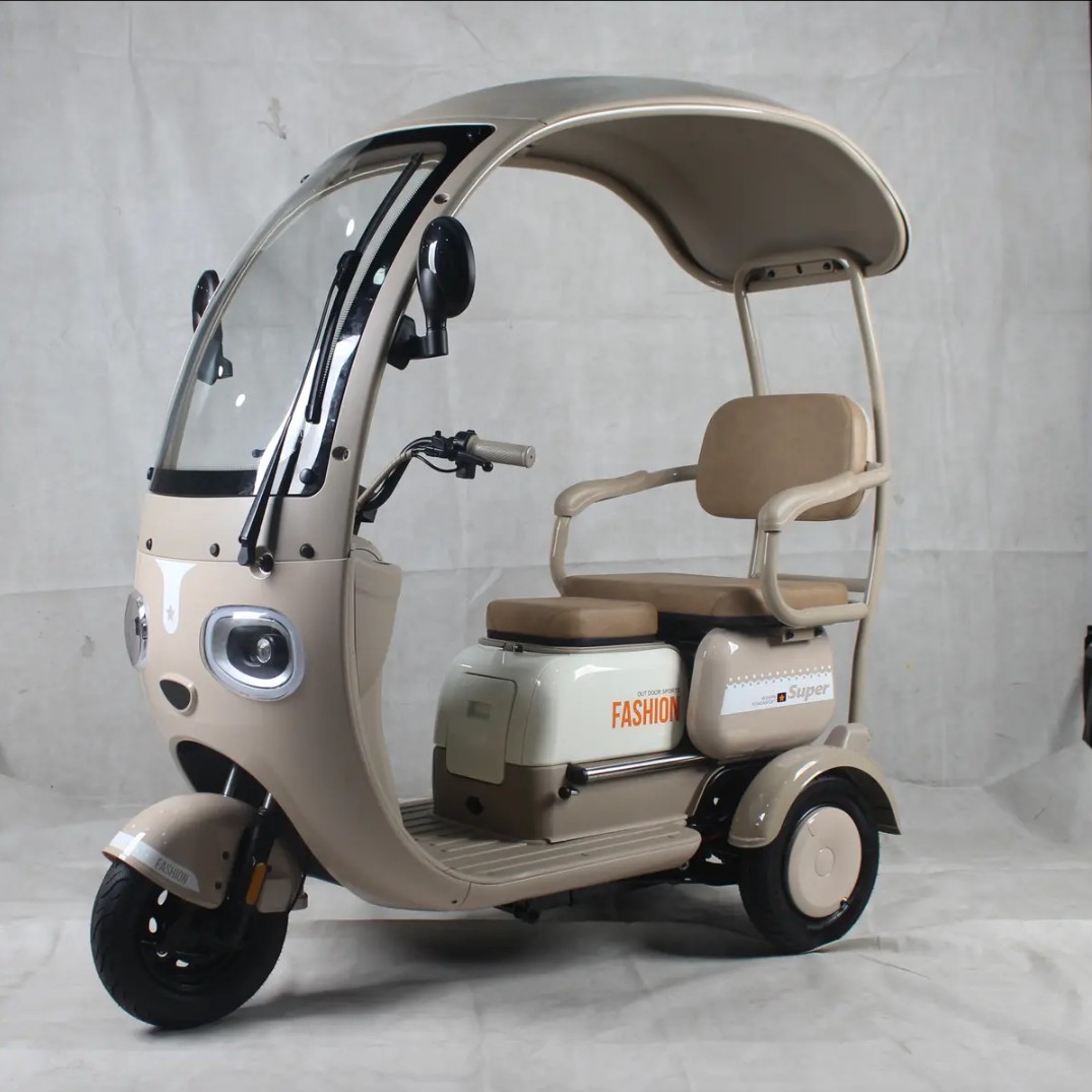 wq熊猫电动三轮车适合老人接送孩子休闲代步3