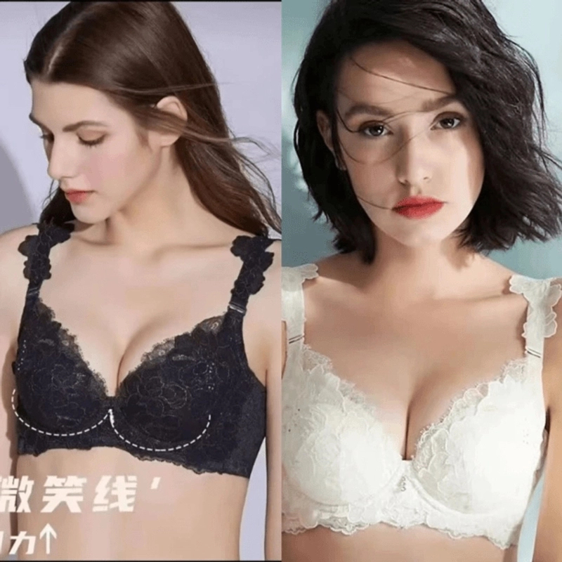 【杯】5086A/B杯夏娃之秀杯调整聚拢款文胸蕾丝胸罩蕾丝收副乳内衣
