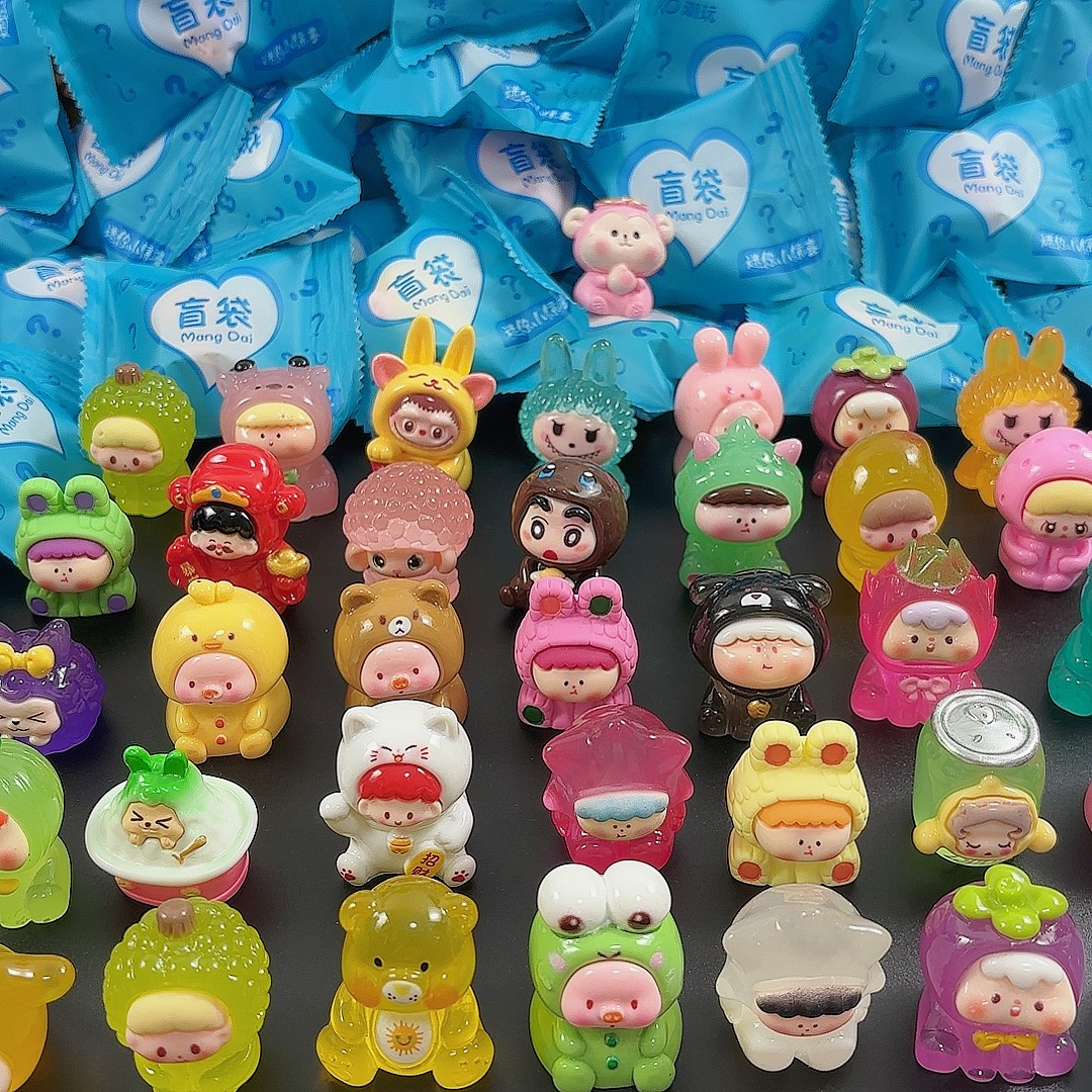 盲袋小礼物学生奖励小礼品动物盲盒幼儿园儿童生日礼物公仔玩具