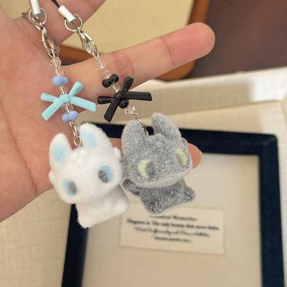 【柚子】小红书同款创意无牙仔光煞情侣手机链驯龙高手公仔包包挂件