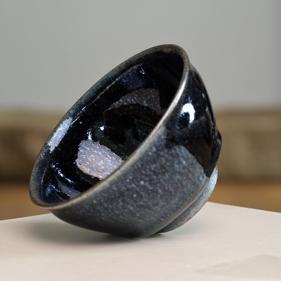 吴兴乾气烧建盏主人杯纯手作陶瓷杯高端茶盏油滴大度将军杯76908