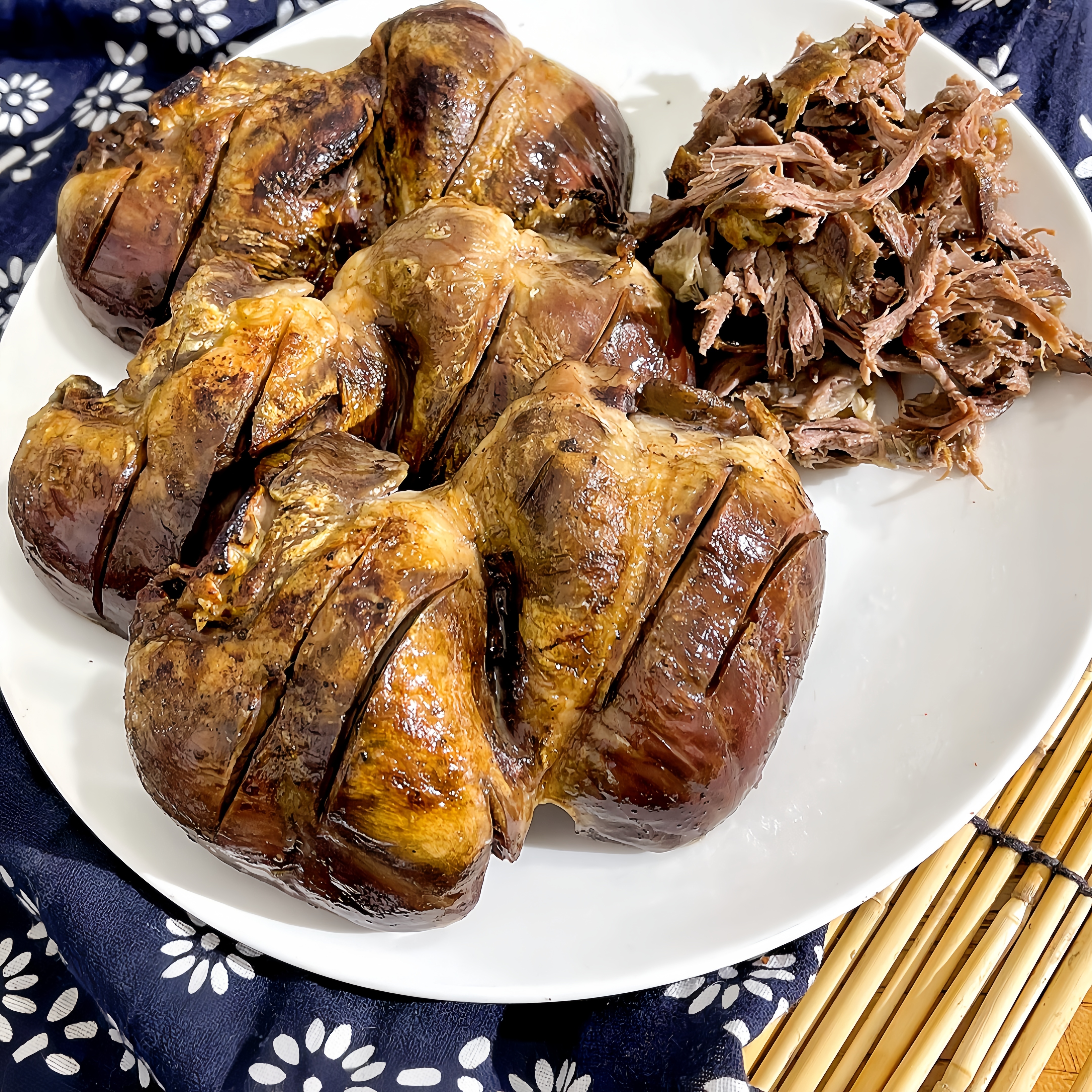 【烧猪心】东北烧烤五香麻辣先卤后烤口感好吃下酒开袋即食品