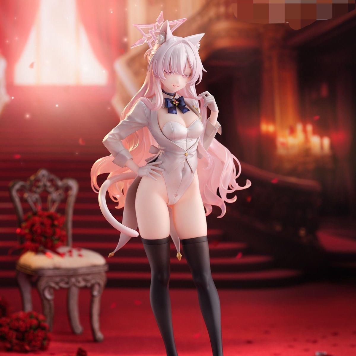 碧蓝档案手办美少女清澄晶怪盗猫耳动漫二次元模型摆件生日礼物