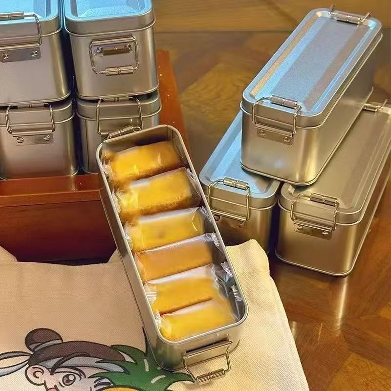 【台湾师傅手艺】凤梨酥铁盒装早餐代餐糕点差点伴手礼盒整箱