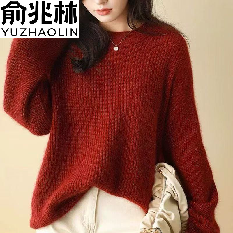俞兆林羊毛衫女2025秋冬欧货高端加厚慵懒打底外穿毛衣