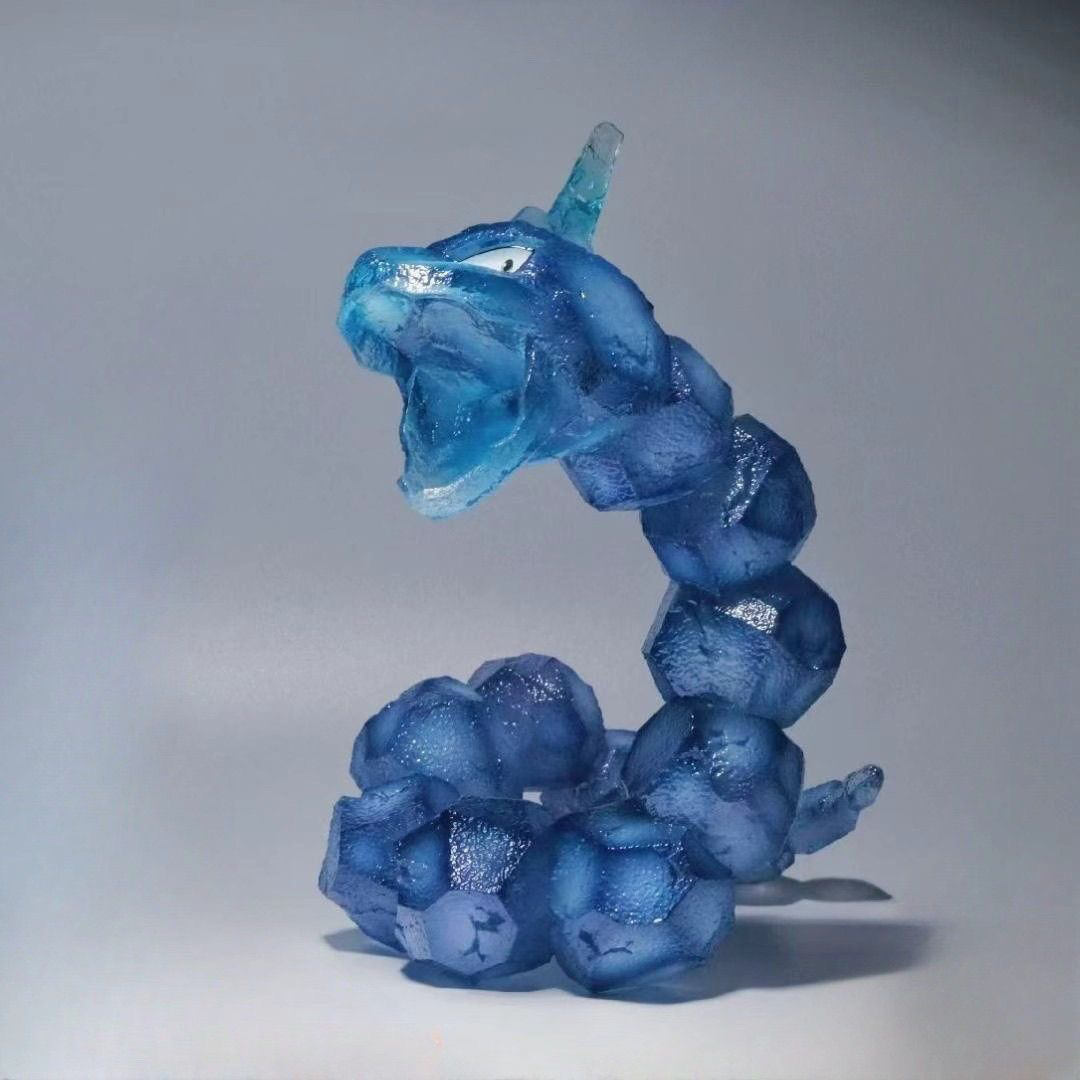 【现货48小时内发】1/20水晶大岩蛇手办摆件模型