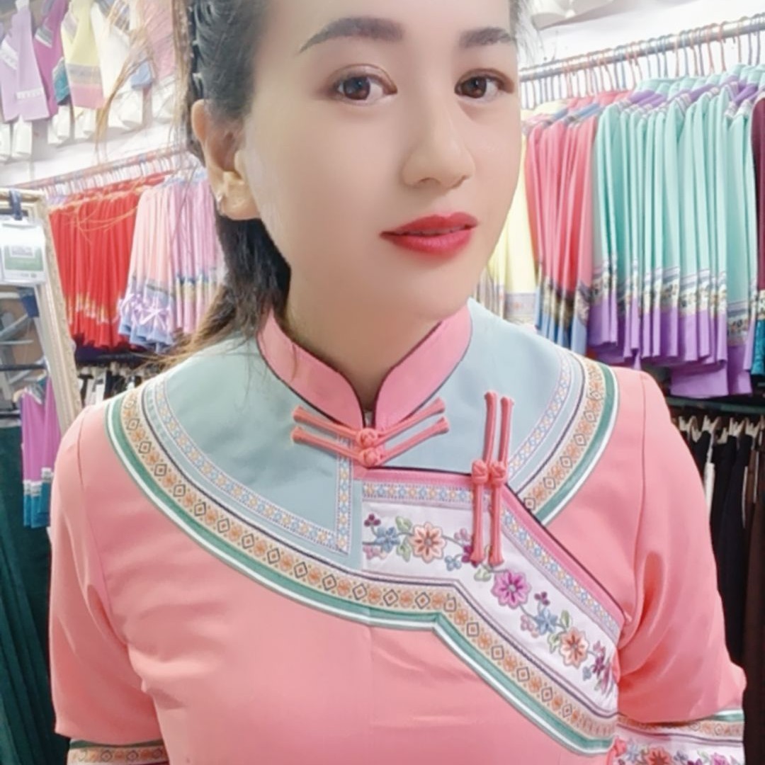 新款民族服装少数民族服装壮族布依族云南刺绣上衣