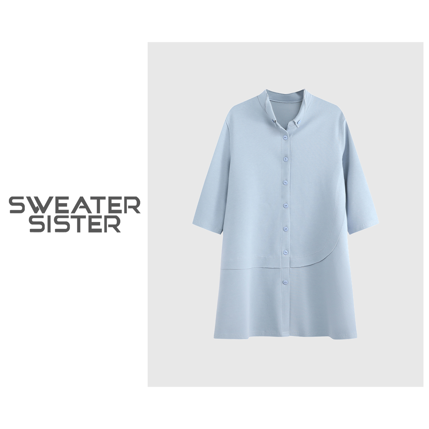 复古宽松气质温柔风中长款外套女209-2025415