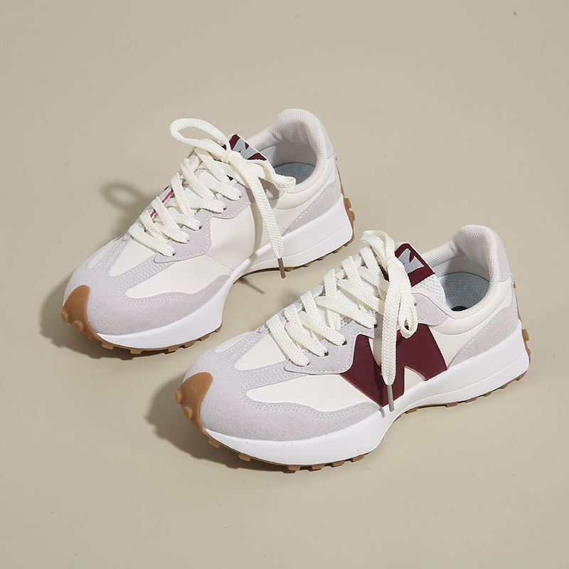 新百伦2025休闲风深口拼色时尚休闲鞋潮鞋运动鞋沙丘废土风327