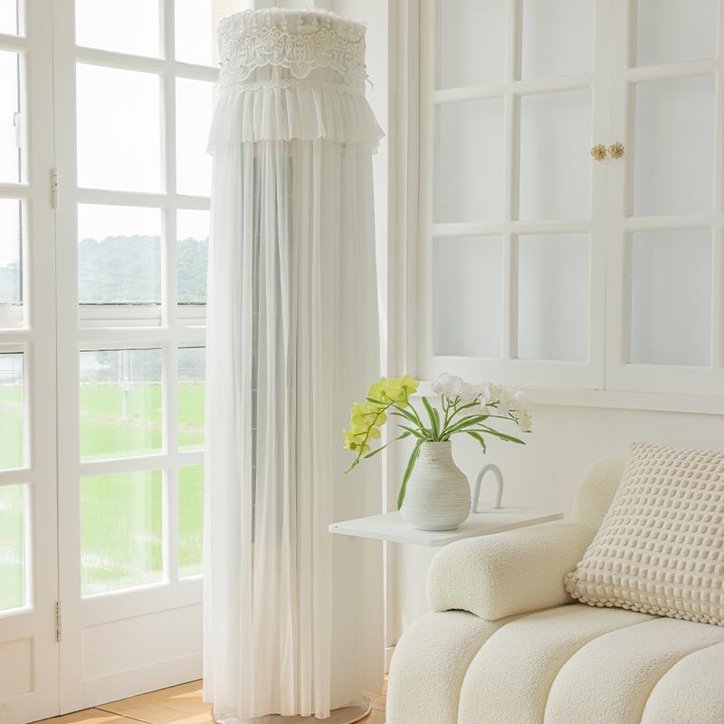 空调防尘罩2025新款立式适用格力美的海尔柜机圆形圆柱形空调罩套