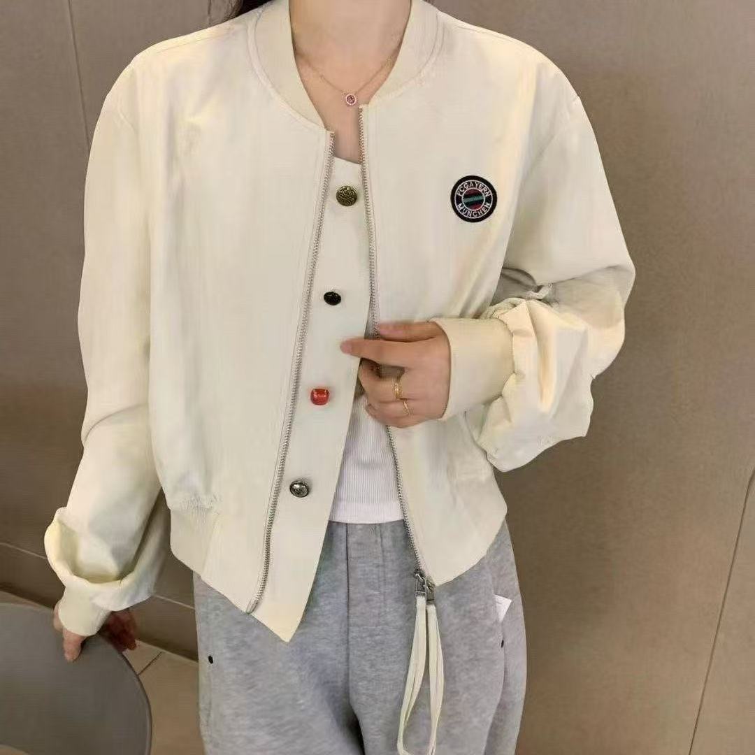 棒球服外套女短款上衣2025秋季新款韩版宽松洋气高级感小个子夹克