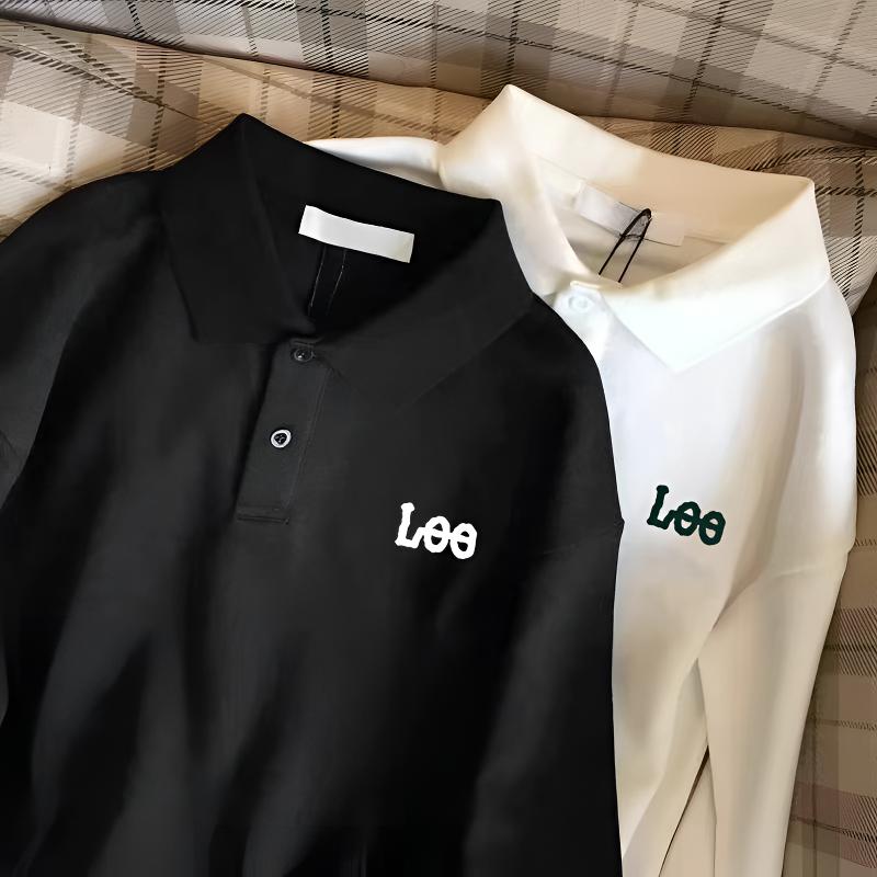 儿童POLO衫男童长袖T恤春秋2025新款中大童男女孩上衣痞帅打底衫