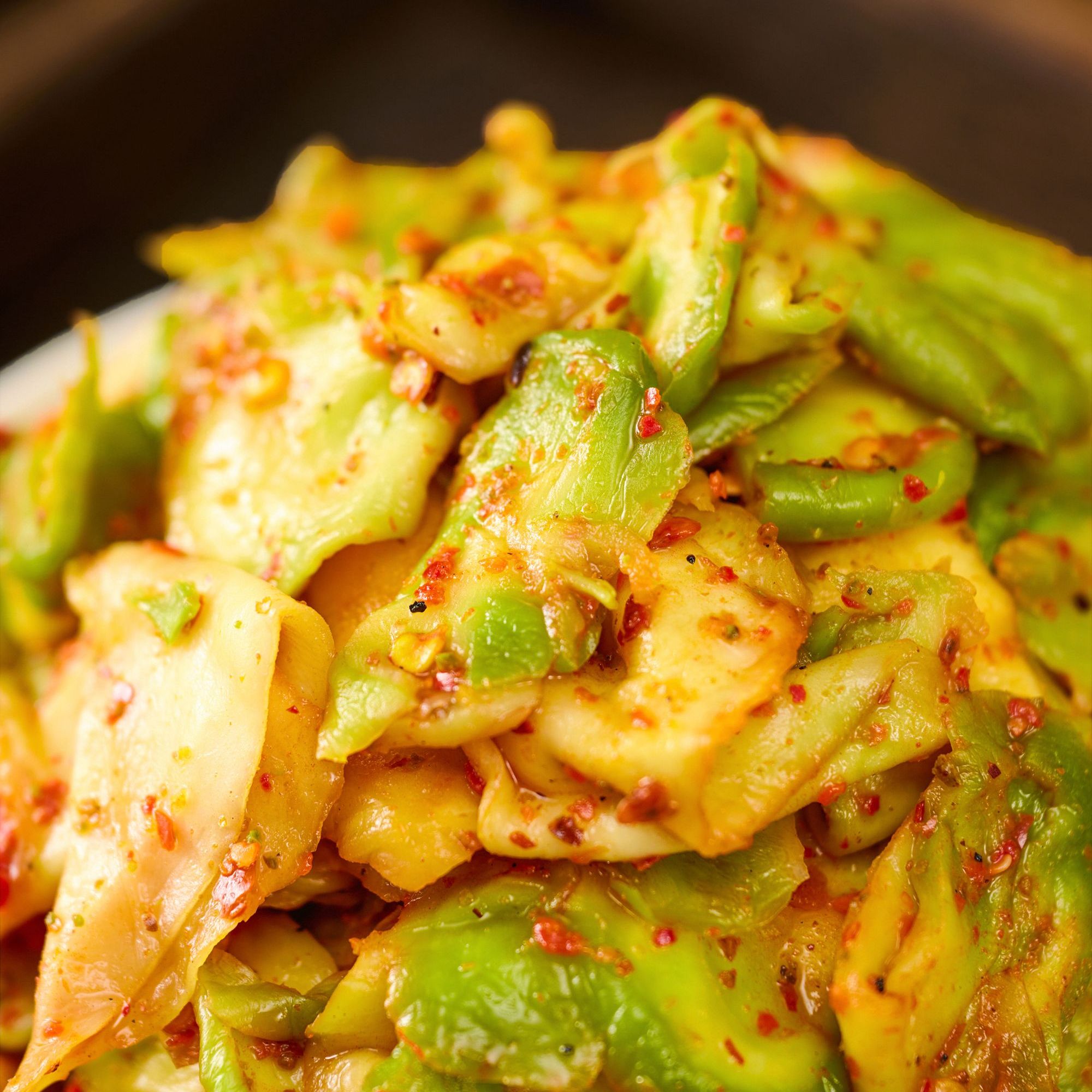 250g/袋木洞雷二娃麻辣青菜片麻辣爽口下饭好吃青菜无老筋