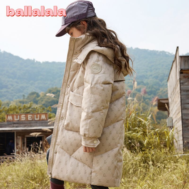 巴拉巴拉联名/Ncnomd羽绒服反季新款亲子装儿童女童中大童过正品