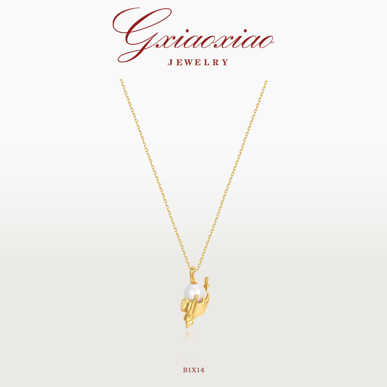 G XIAOXIAO 【螺如梦】法式高级感时尚海螺吊坠项链 B1X14