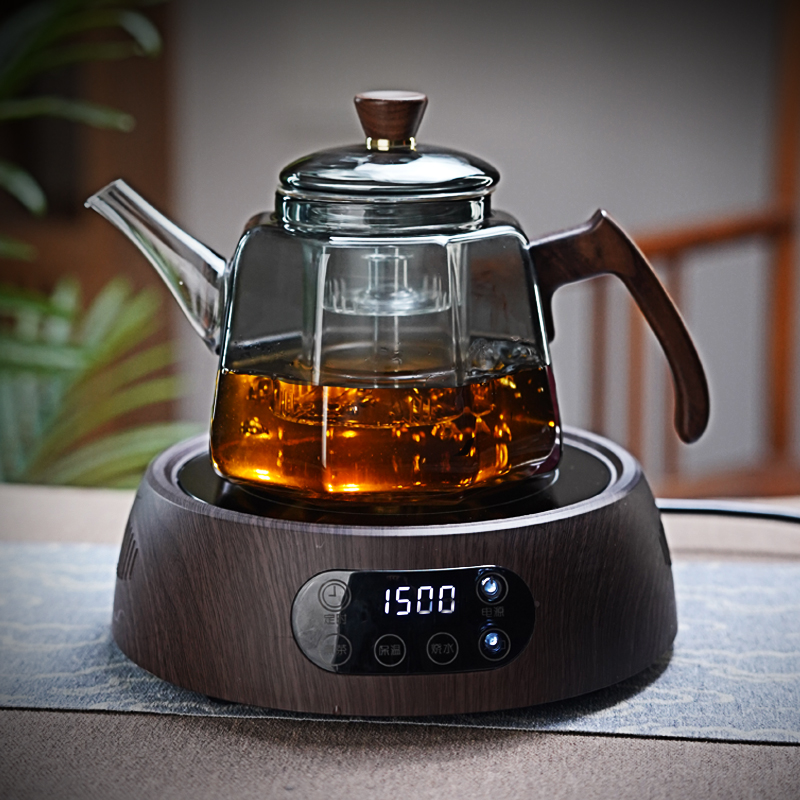 加厚耐热玻璃煮茶壶家用泡茶壶烧水壶可电陶炉加热小型功夫茶具