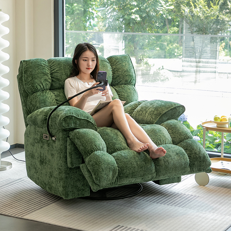 太空座舱多功能电动智能云朵懒人沙发可躺可睡客厅阳台单人沙发椅