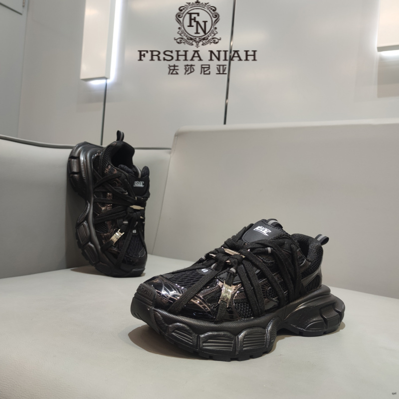 法莎尼亚秋季新款男士老爹鞋潮流韩版高级感八爪鱼厚底时尚休闲鞋