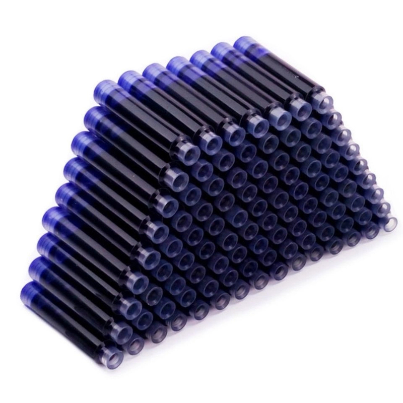 3-6年级学生钢笔墨囊蓝色不可擦墨囊水胆黑色蓝色墨蓝3.4通用替换