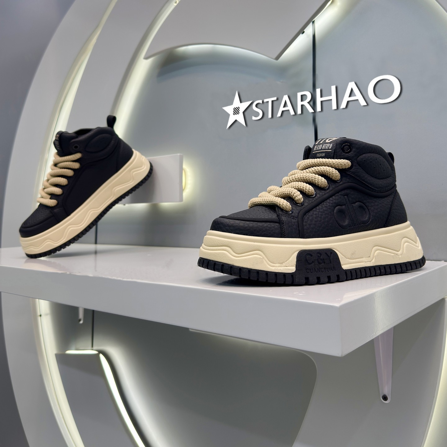 运动风耐磨透气增高时尚休闲鞋潮鞋加绒男鞋休闲男士百搭复古