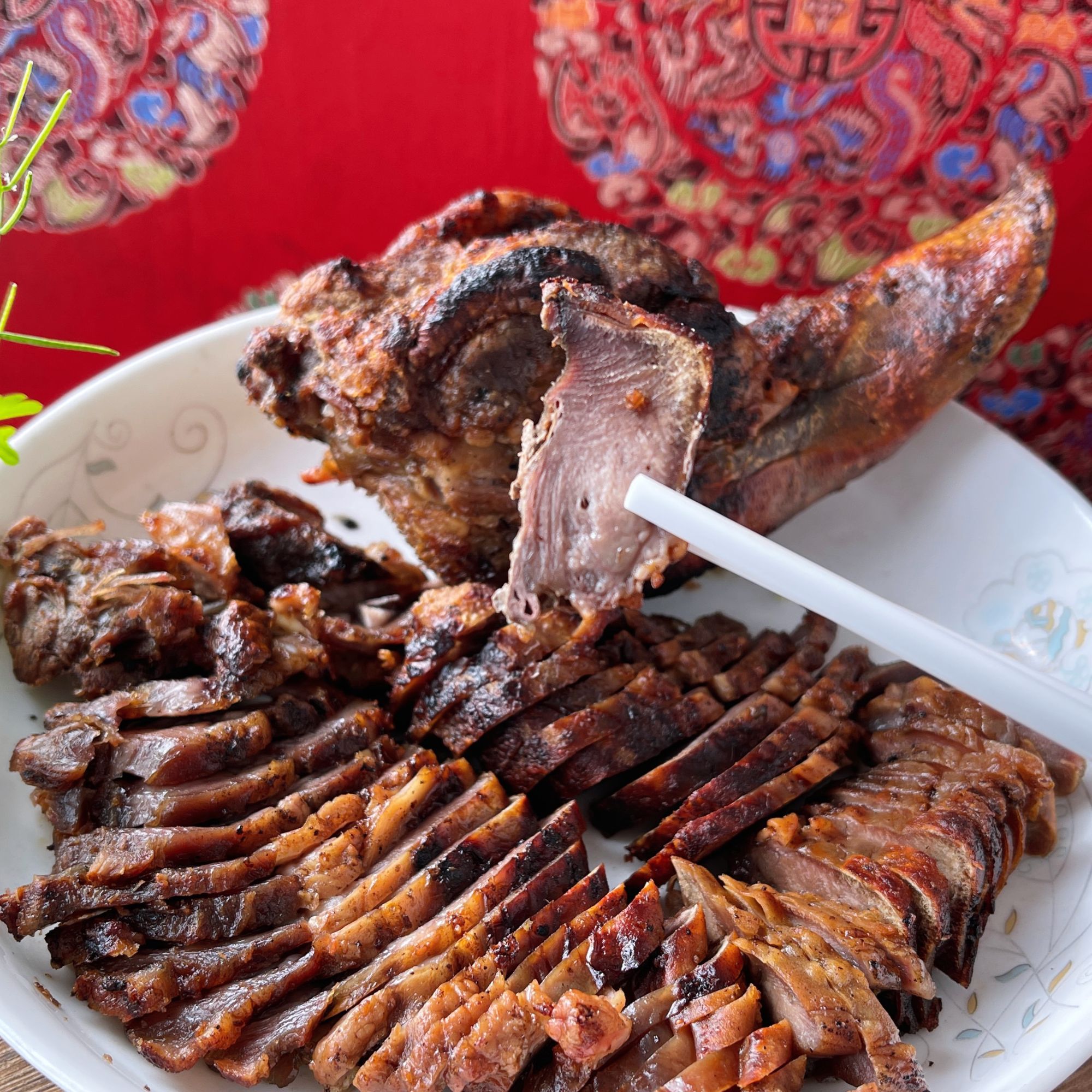 【烧猪舌】东北烧烤口条猪舌五香麻辣卤味好吃下酒空气炸锅加热食品