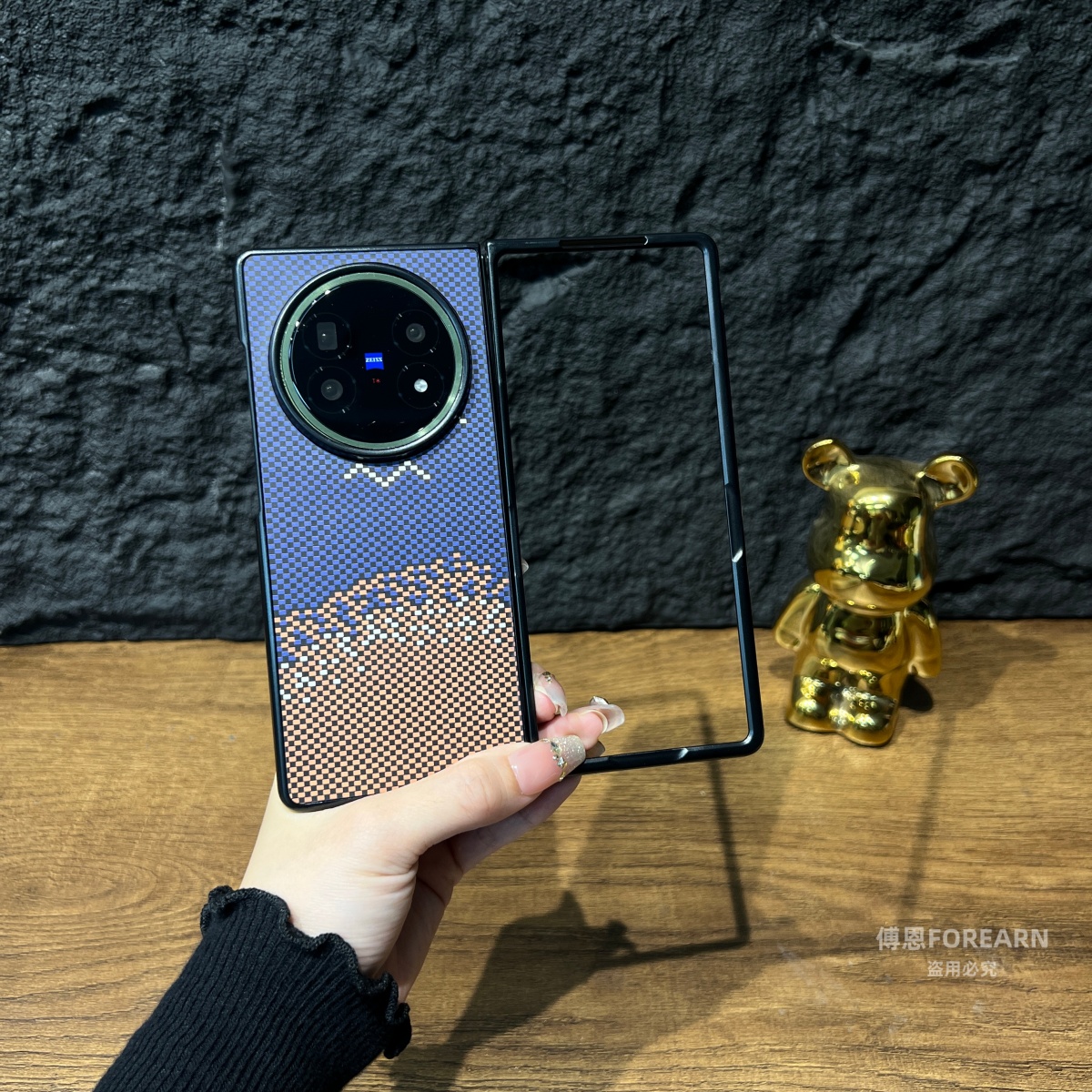 适用于vivoXFold5手机壳vivo x fold5折叠屏全包防摔保护套凯夫拉