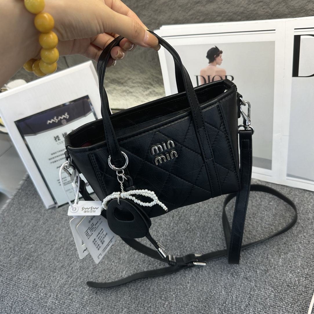 玛莎玛索71897黑色手拎单肩斜挎时尚百搭包包