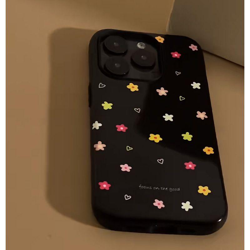 奥菲顿春日可爱小花适用iPhone16果冻手机壳华为vivo小米15oppo套