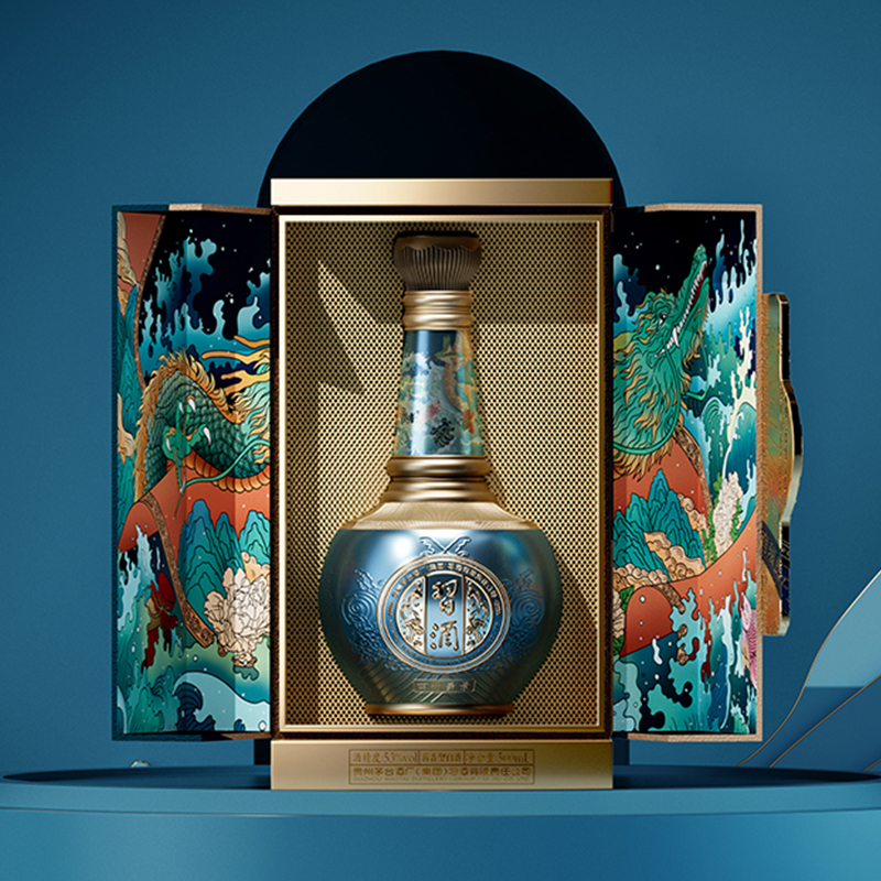 习酒四州美景500ml酱香l商务一瓶装【拍6瓶发原箱】粮食53度500ml