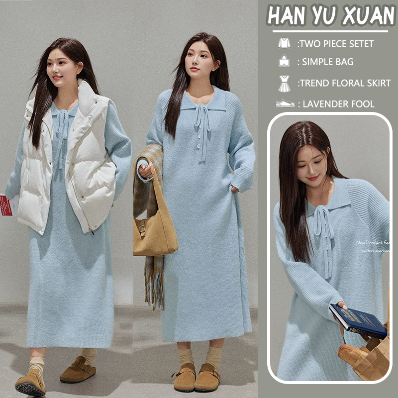 2025秋冬孕妇装时尚简约通勤气质舒适保暖慵懒减龄显瘦孕妇连衣裙