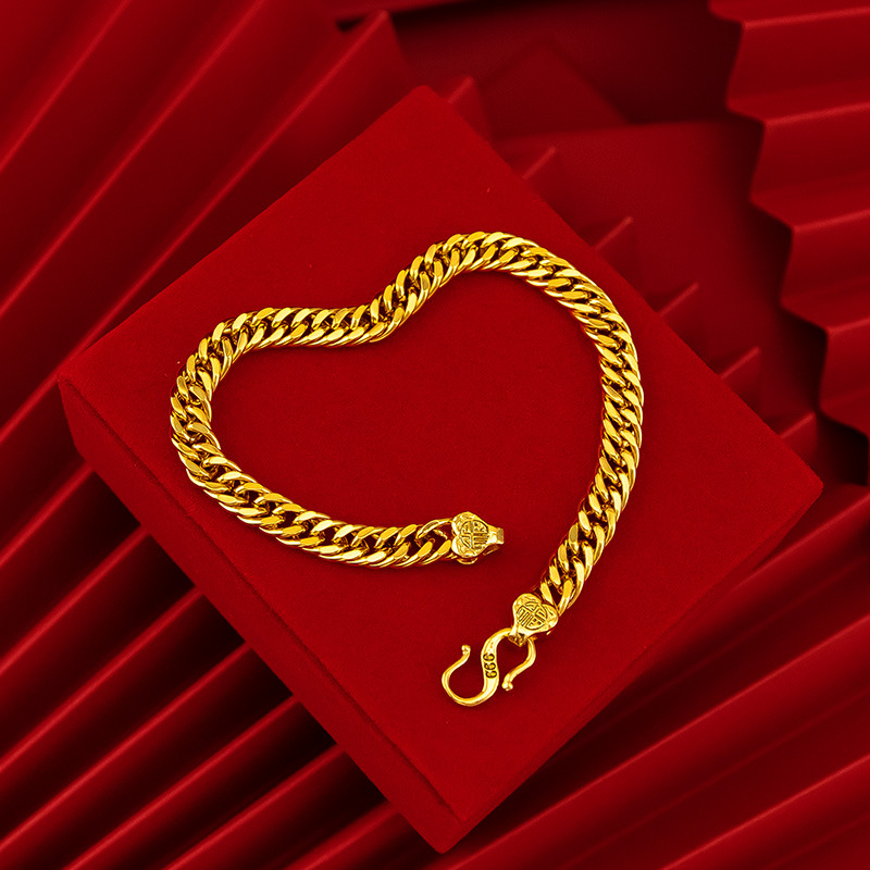 铜合金手链 意大利【设计师】时尚霸气大气经典素款手女士老板