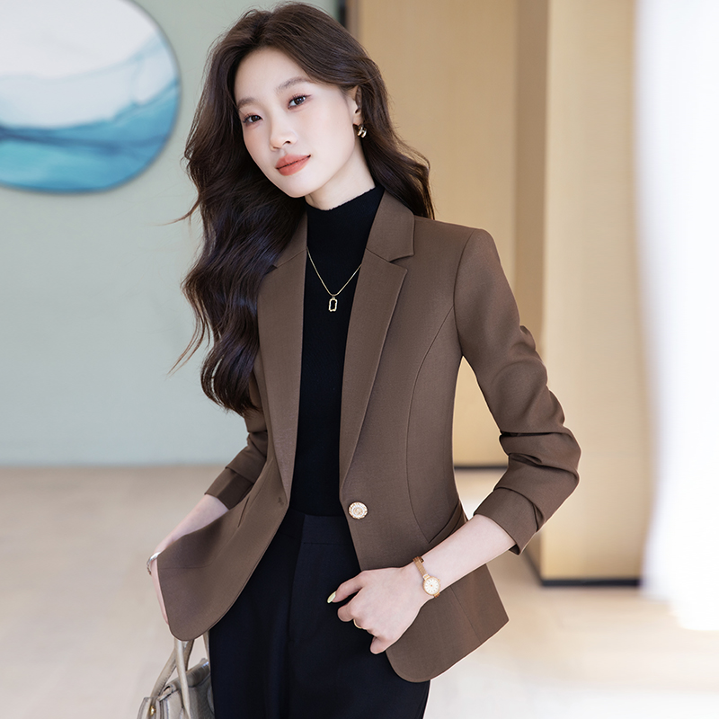 小个子2025秋季新款气质时尚休闲显瘦高级感修身面试女士西装外套