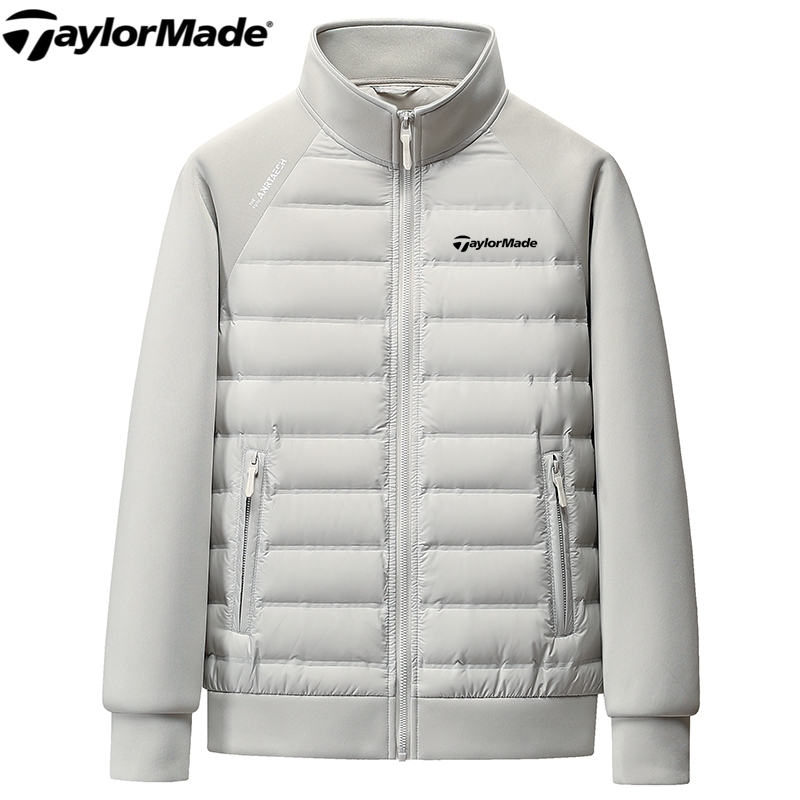 秋冬季Taylormade泰勒梅男士高尔夫羽绒夹克男装运动立领保暖外套